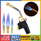 High Intensity Trigger Start Torch Heat Propane Mapp Torch  Black with 3 Nozzle