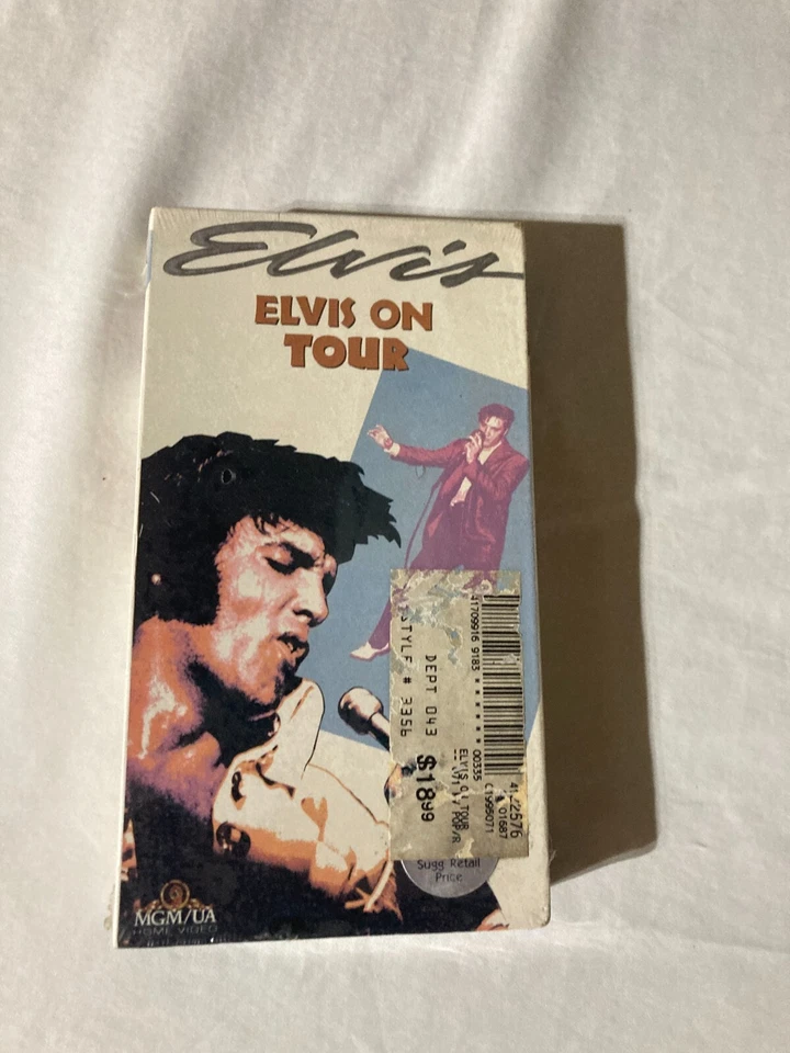 Elvis On Tour VHS 1988 Pieree Adidge Robert Abel  VHS New-Sealed - Image 1 of 1