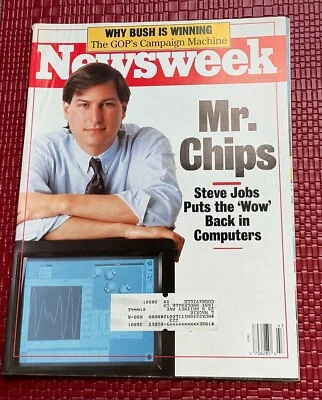 Newsweek October 24 1988 - Mr. Chips Steve Jobs Back in Computers - Image 1 of 2