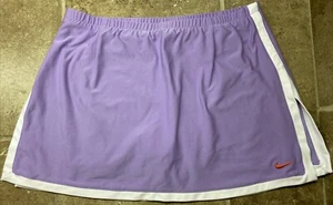 Nike Lavender Purple Medium Tennis Skirt Skorts Gym Training Activewear Shorts - Picture 1 of 6