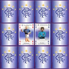 Glasgow Rangers Football Club SINGLE Playing Cards 2004-05 - Various Players