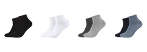 2-12 Paar S.Oliver S21801 Quarter Sneaker Herren Damen Socken Strümpfe Gr. 35-46 - Bild 1 von 5