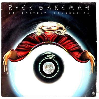 Rick Wakeman No Earthly Connection x1976 Vinyl A&M Records 1st Press - Imagem 1 de 4