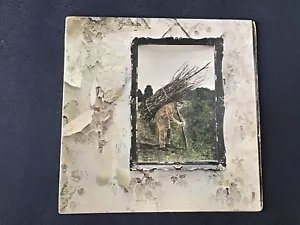 Vintage 1971 "Led Zeppelin IV" LP Vinyl Record, Atlantic Records SD-7208, G+ - Imagen 1 de 8