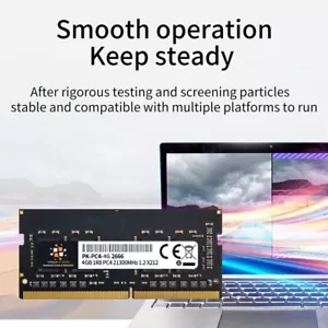 DDR4 4GB 8GB 16GB Ram 2666MHZ PC4 21300MHZ for Laptop Notebook Memory SODIMM - Picture 1 of 18