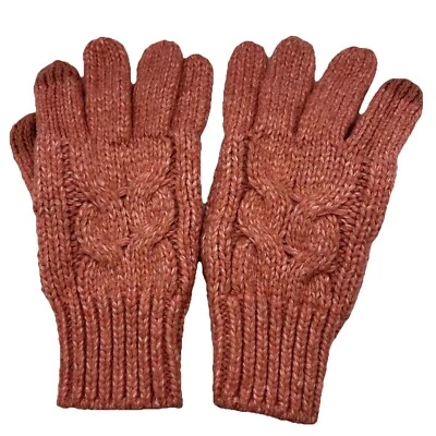 Guantes de punto con cable reciclados GAP Big Kids (L) Foto 1 de 3