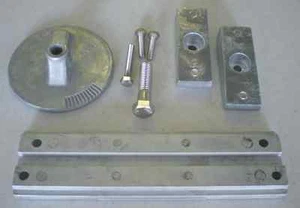 Kit de ánodo de aluminio fueraborda Mercury Optimax NUEVO distribuidor directo - Imagen 1 de 6