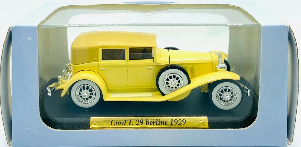EBOND Auto D'Elite - Cord L 29 Berline - 1929 - Die cast - 1:43 - 0238 - Immagine 1 di 1