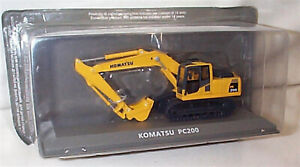 Komatsu PC200 Digger Construction 1-72 Scale New in Blister pack
