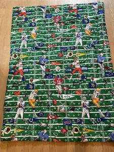 Bibb Company NFL Comforter Vintage 1993 Football Twin Bedding Green - Picture 1 of 16