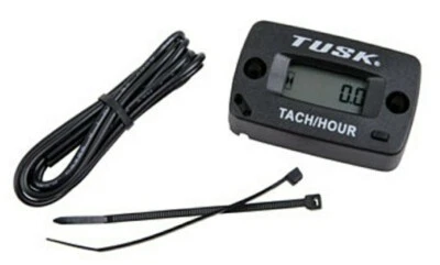Tusk Tach/Hour Meter Maintenance Timer Dirt Bike Atv Dual Sport Scooter Mower - Image 1 of 4