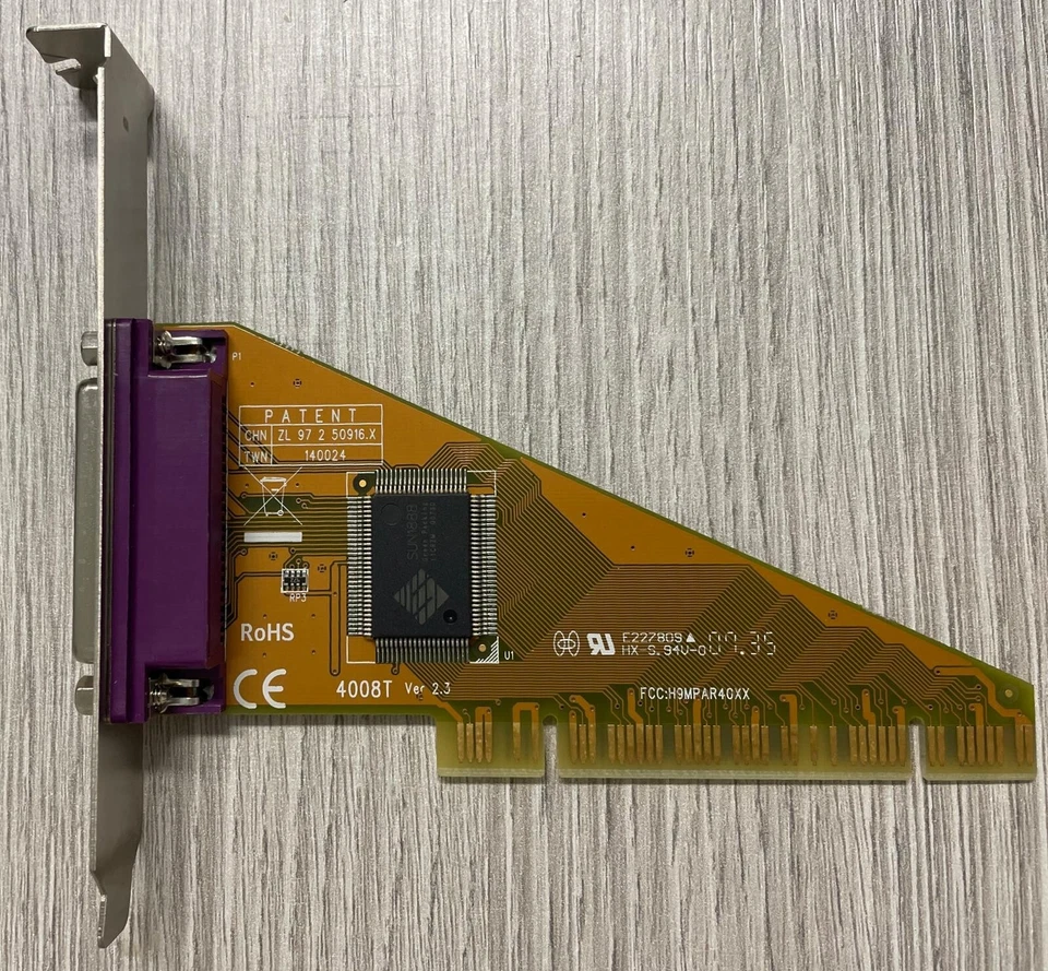 Scheda parallela PCI SUNIX IEEE 1284 - Immagine 1 di 3