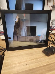 19 Inch CCTV Monitor Security VGA HDMI AV BNC IN OUT 4:3 DVR PC Analog Camera - Picture 1 of 6