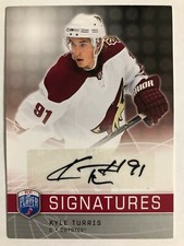 2008-09 Be A Player Signatures Autograph Kyle Turris Auto #S-KT