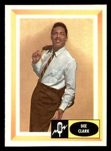 1960 Fleer Spins And Needles #30 Dee Clark NM/MT *d4