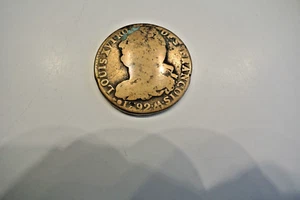 LOUIS XVI RARE 2 SOLS 1792 AA HISTORIQUE coin époque poids 22 gr75 - Picture 1 of 2