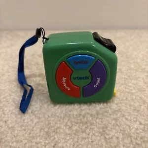 VTech Green Toy Measuring Tape Sound Toddler Learn Count Measure Working - Picture 1 of 9