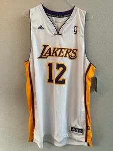 Dwight Howard 2XL Los Angeles Lakers Swingman White Vintage Stitched Jersey + 2” - Picture 1 of 6