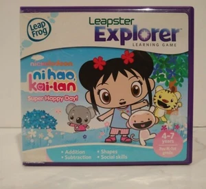 Nickelodeon Nihao KAI LAN Super Happy Day gioco Leap Frog LeapPad Explorer nuovo con scatola - Foto 1 di 2