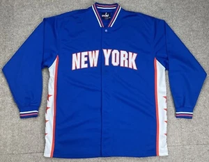 Sport 4 Men's Vintage Rare New York Knicks Long Sleeve Warm Up Jacket Size Large - Bild 1 von 13