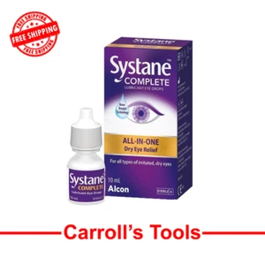 Systane Complete 10mL Eye Drops All-in-One Lubricant Nano Droplet Technology - Picture 1 of 1