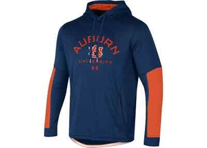 Under Armour University of Auburn War Eagle Pullover Sweatshirt Hoodie Men's L - Picture 1 of 1