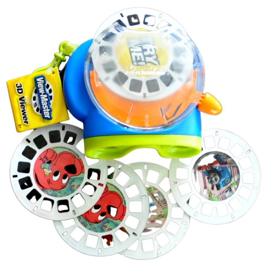Visor 3D ViewMaster viaje llevar junto con algunos carretes Thomas Clifford Foto 1 de 1