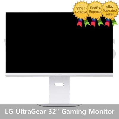 LG 32G810SAW Ultra Gear 32" Gaming Monitor 4K UHD IPS 144Hz 1ms GtG - Tracking - Image 1 of 4