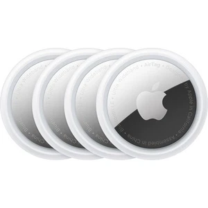 Apple AirTag (4-Pack) - Silver MX542LL/A, Works with Apple's Find My App - Picture 1 of 6