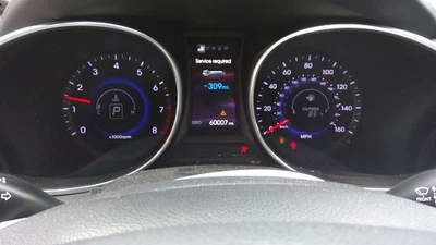 速度表 Cluster SWB Sport 美国市场 MPH FWD 适合 15-16 SANTA FE 1047840 — 第 1/4 张图片