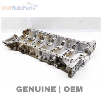 2008-2012 BMW X6 - Carcaça do virabrequim / bloco inferior do motor 7585986 - Imagem 1 de 4