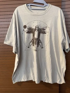 Big Lebowski graphic da Vinci tee - Picture 1 of 4