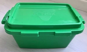 EMPTY Green K'nex Storage Box - Picture 1 of 2