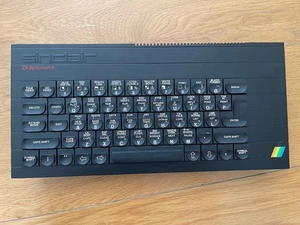 OFFICIAL Sinclair ZX Spectrum + Plus CASE & RESET Cable & Button N-GO - Afbeelding 1 van 4