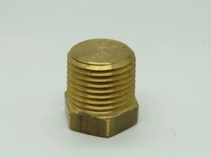Wika Brass Blind Plug G 1/2" NOP - Picture 1 of 3