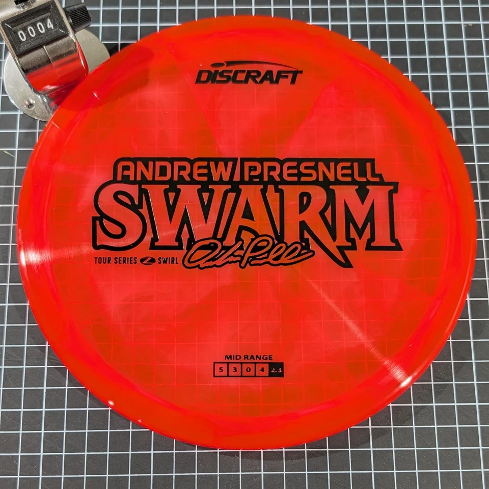 Discraft Z Swirl Andrew Presnell Swarm Tour Series Midrange (Pick Your Disc) - Image 1 of 1