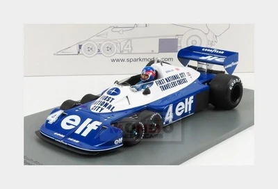 1:18 SPARK Tyrrell F1 P34 Elf #4 3Rd South African Gp 1977 P.Depailler 18S571 Mo - Image 1 of 2