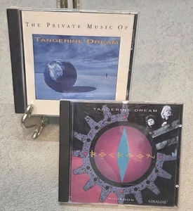Lot Tangerine Dream The Private Music Of Tangerine Dream\Rockoon CD 1992 bundle - Picture 1 of 2