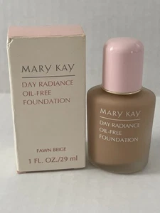 NEW IN BOX Mary Kay FAWN BEIGE 6346 Day Radiance Liquid Foundation FOR OILY SKIN - Picture 1 of 3