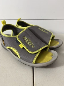 Zapatos KEEN Juveniles Talla 2 Gris Amarillo Sandalias Niños Agua Flex Zona Soporte Arco - Imagen 1 de 7