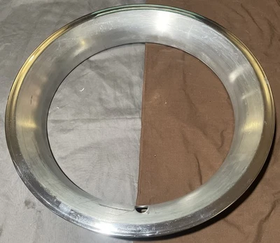 Chevrolet S10 Camión GMC S15 Sonoma Rueda Belleza Borde Anillo Cepillado 14" OEM 82-90 Foto 1 de 4