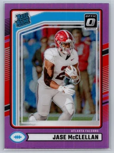 2024 Donruss #375 Jase McClellan Optic Rated Rookies Preview Pink - Picture 1 of 2