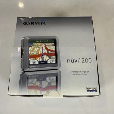 Garmin nüvi 200 GPS Navigator w/ Box & Accessories US Maps Portable Navigation - Image 1 of 4