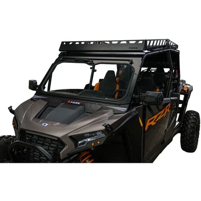 Parabrisas de vidrio plegable Tusk con limpiaparabrisas para POLARIS RZR XP 1000 XP 4 1000 2024 Foto 1 de 4