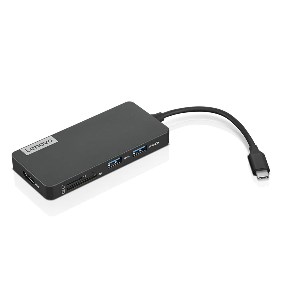 Lenovo – USB-C 7-in-1 Hub – Computer Networking Laptop Accessory  - Image 1 of 4