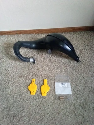 Tubo de escape raro Goped G43L-D 41,5 cc serpiente de cascabel negro con colector y resortes Foto 1 de 4