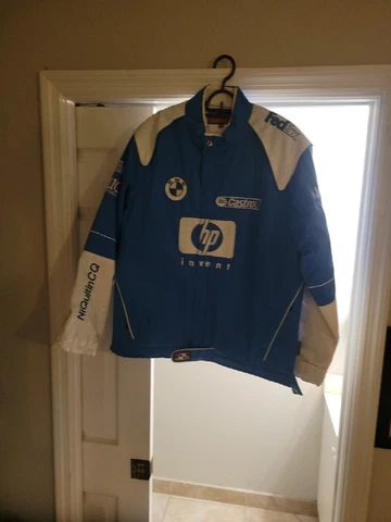 BMW WILLIAMS F1 TEAM VINTAGE JACKET RETRO F1 BMW FORMULA 1 FLEECE XL Cover