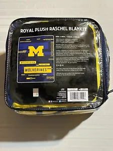 Michigan Wolverines NCAA 60 x 80 Plush Throw Blanket Northwest Company - Picture 1 of 1