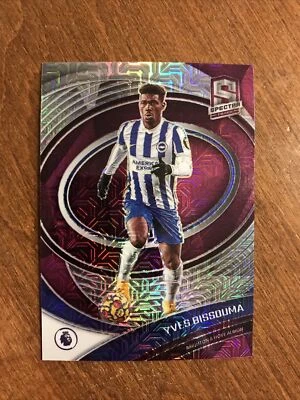 Yves Bissouma 2021-22 Spectra Purple Mojo Prizm #250 Brighton & Hove Albion - Image 1 of 2