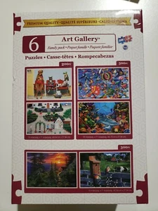 Art Gallery 6 Puzzle-Familienpaket-SURE LOX PREMIUM QUALITÄT TCG Spielzeug - Bild 1 von 9